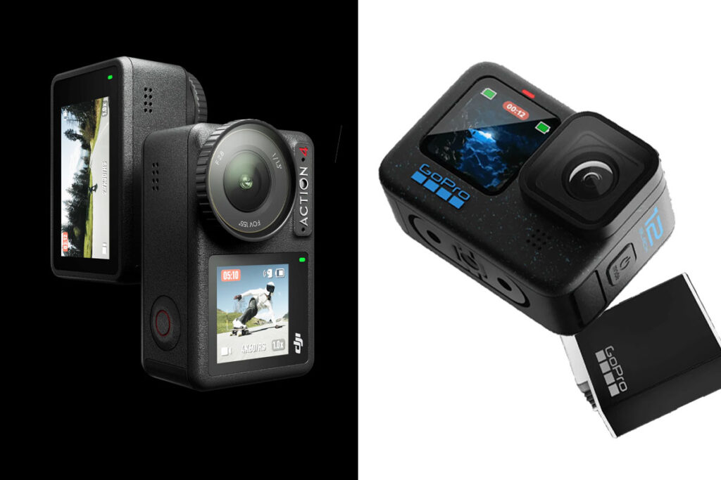DJI Osmo Action 4 vs GoPro Hero 12